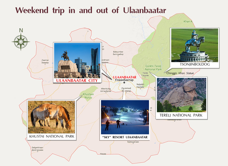 tour map around ulaanbaatar 
